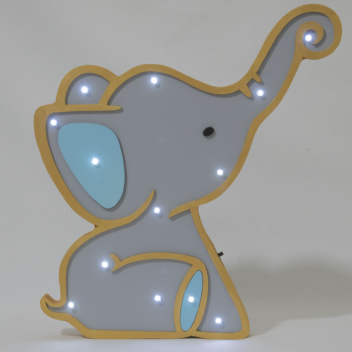 چراغ خواب اتاق کودک مدل فیل نشسته