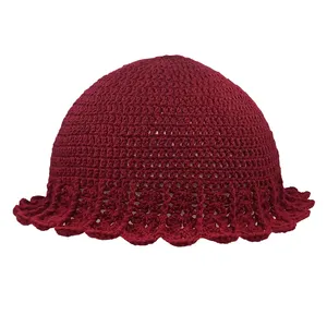 کلاه دستبافت زنانه مدل باکت کد 0111578
