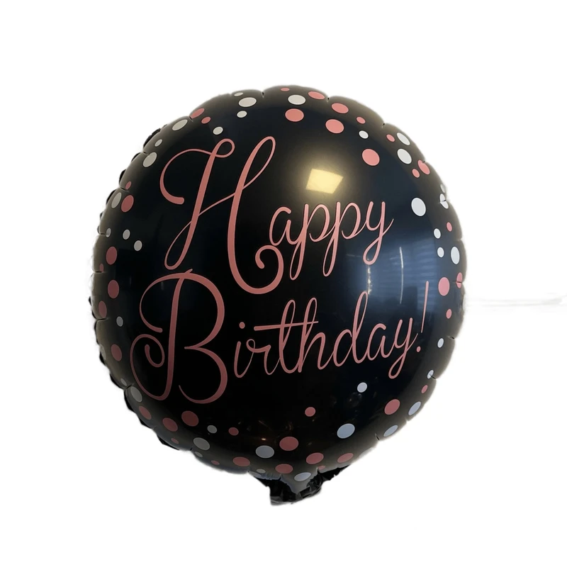 بادکنک فویلی پارتی لند تهران مدل خالخالی happy birthday کد 1015