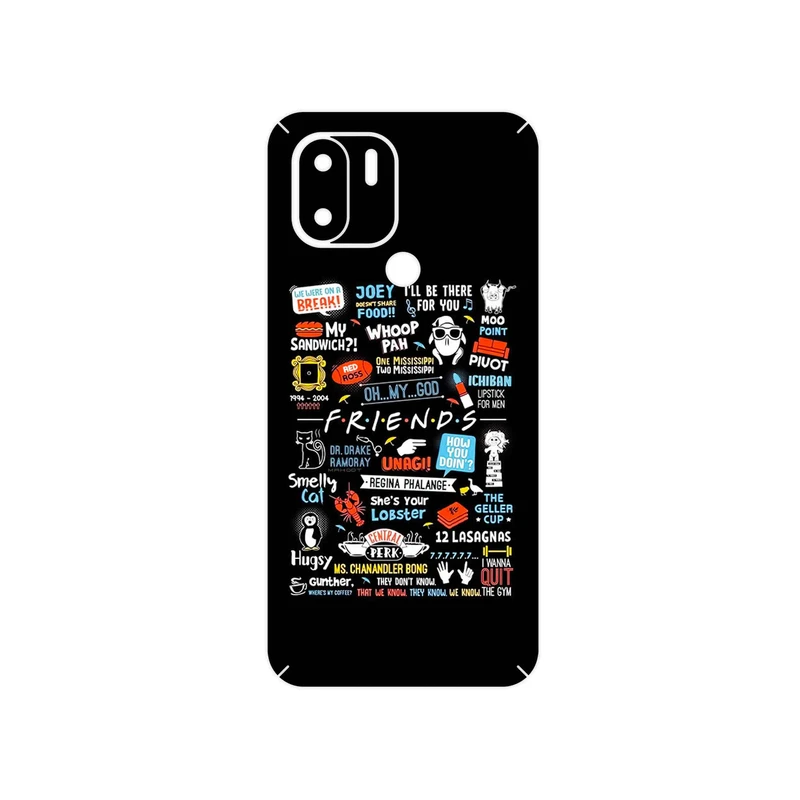 برچسب پوششی ماهوت مدل Friends 2 مناسب برای گوشی موبایل شیائومی Redmi A1 Plus