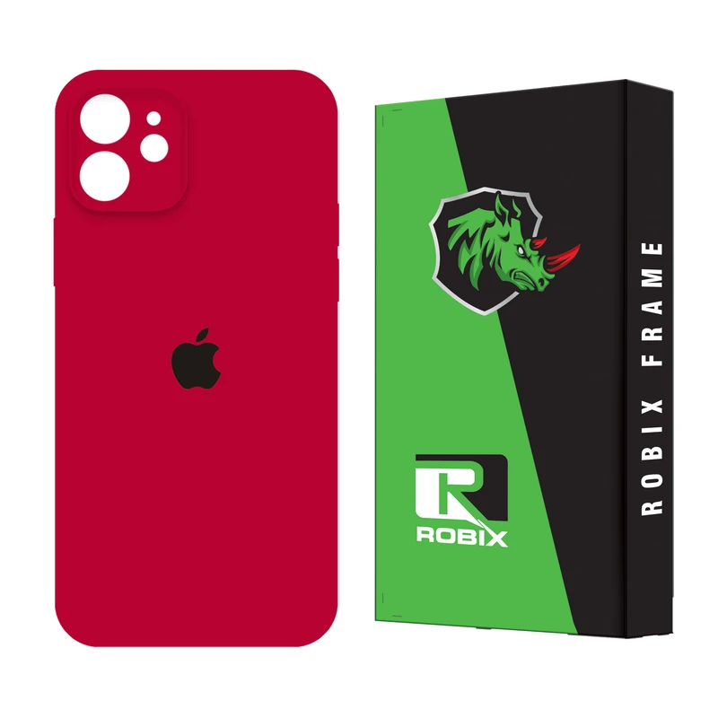 کاور روبیکس مدل SILICONLENZ مناسب برای گوشی موبایل اپل iPhone 12