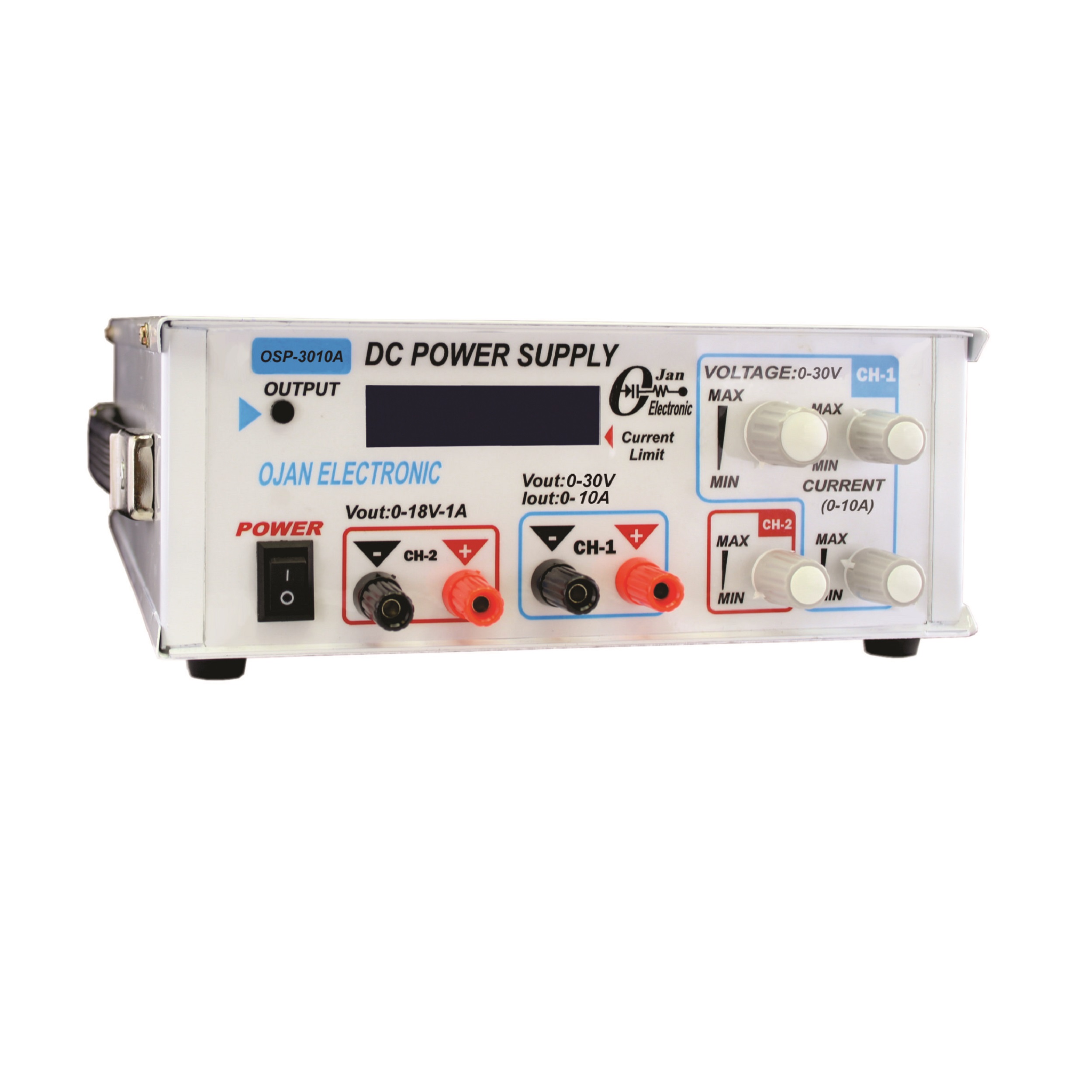 منبع تغذیه الکتریکی 30 ولت 10 آمپر اوژن الکترونیک مدل OSP-3010A