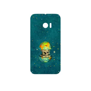 MAHOOT Collage of Earth Face Cover Sticker for HTC 10