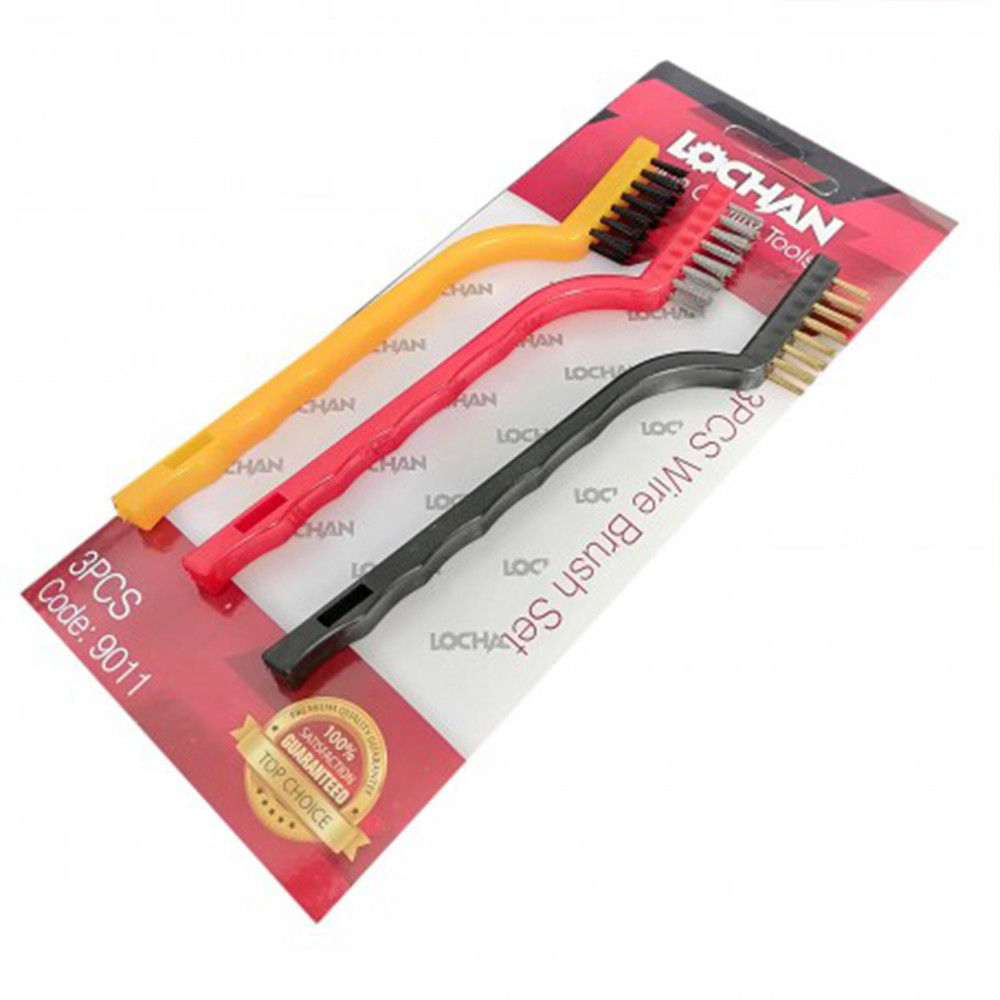 فرچه آنتی استاتیک لوچان مدل 9011 مجموعه 3 عددی