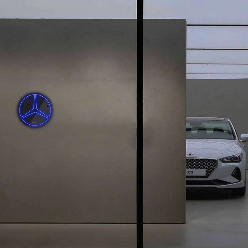 چراغ دیواری نئون دیزاین طرح Benz-BL_BL