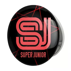 آینه جیبی خندالو طرح گروه سوپر جونیور Super Junior مدل تاشو کد 21494 