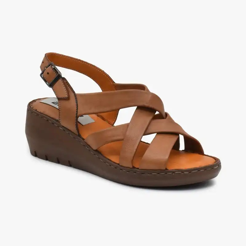 صندل زنانه چرم تهران مدل L82A