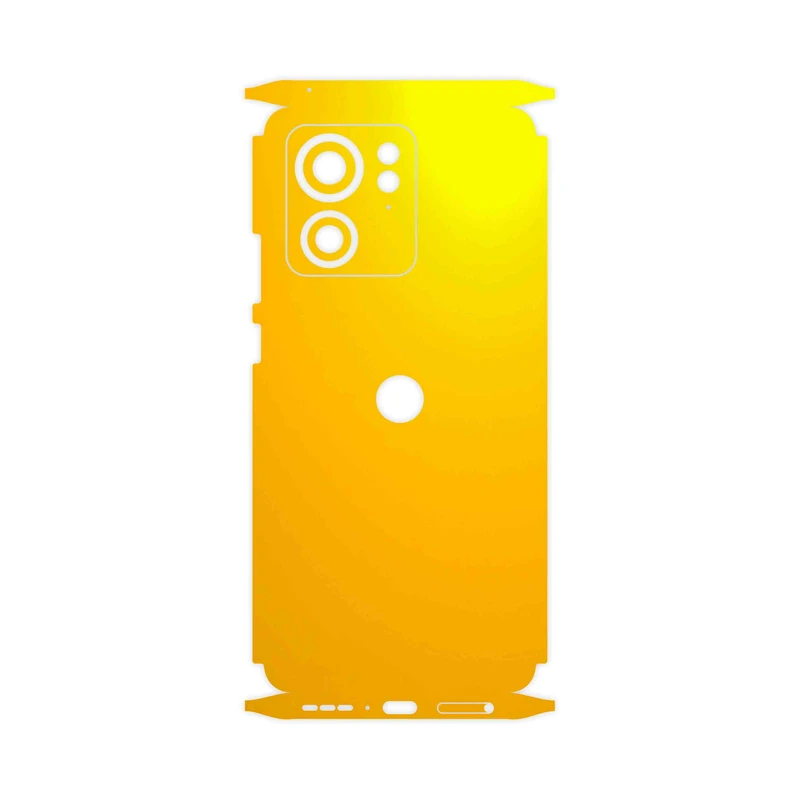 برچسب پوششی ماهوت مدل Matte-Deep-Mustard-FullSkin مناسب برای گوشی موبایل موتورولا Edge 40