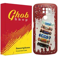 کاور قاب شاپ مدل ژله ای طرح شکلات مناسب برای گوشی موبایل شیائومی Redmi Note 9 