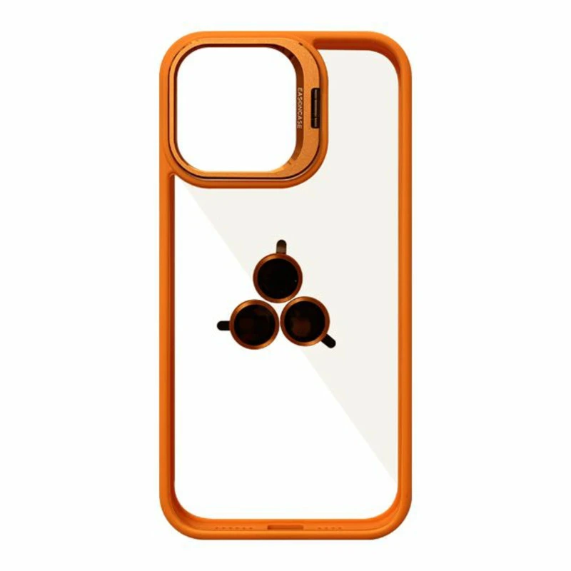 کاور مدل STAND مناسب برای گوشی موبایل اپل iphone 13 pro به همراه محافظ لنز