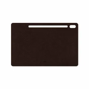 MAHOOT Dark-Brown-Leather Cover Sticker for Samsung Galaxy Tab S6 2019 SM-T865