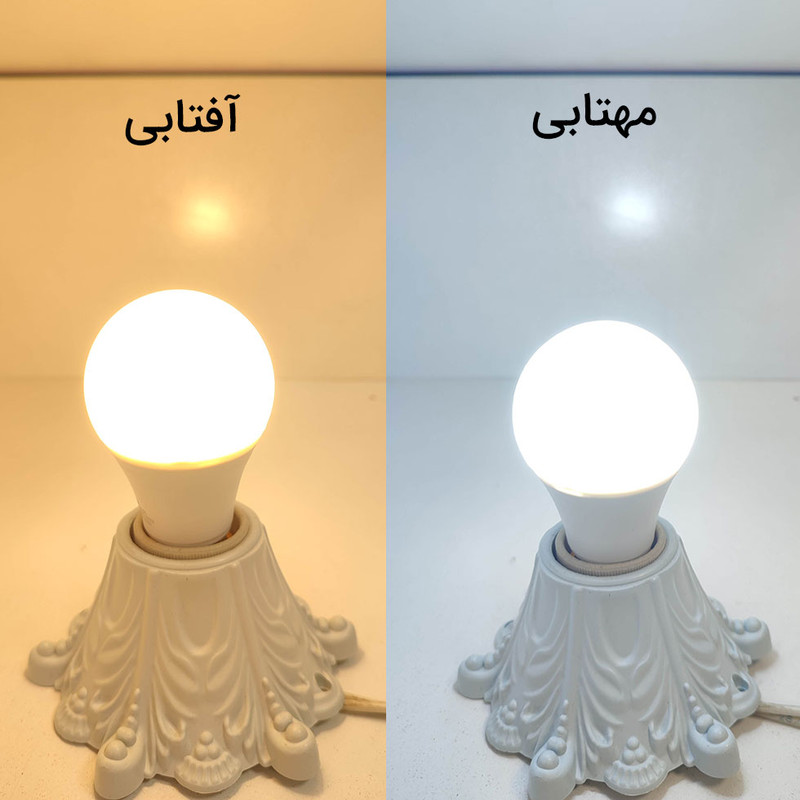 لامپ ال ای دی 15 وات مدل حبابی طرح اقتصادی پایه E27 بسته 3 عددی