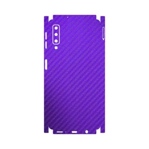 MAHOOT Purple-Fiber-FullSkin Cover Sticker for Samsung Galaxy A7 2018