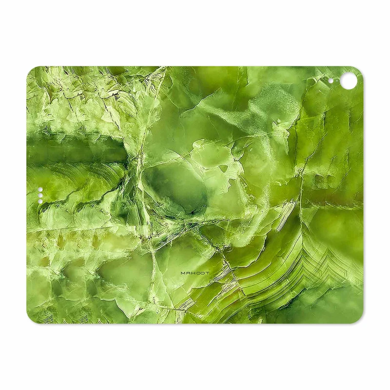 برچسب پوششی ماهوت مدل Green Crystal Marble مناسب برای تبلت اپل iPad Pro 12.9 (GEN 3) 2018 A1876