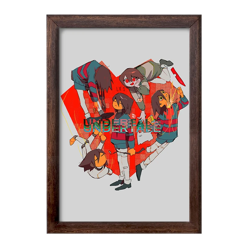 تابلو خندالو طرح بازی آندرتیل (Undertale) کد 31725