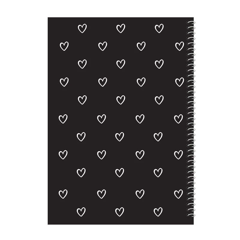 دفتر مشق 100 برگ آلبالو طرح مینیمال کد 2037