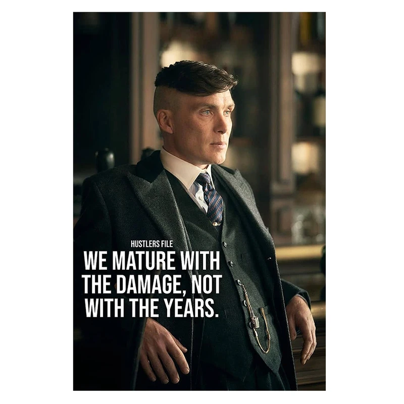 پوستر مدل تامی شلبی tommy shelby طرح پیکی بلایندرز Peaky Blinders کد 224