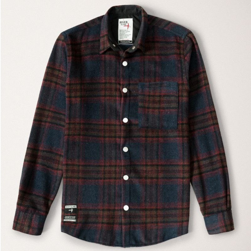 پیراهن آستین بلند مردانه مدل Mhr-531