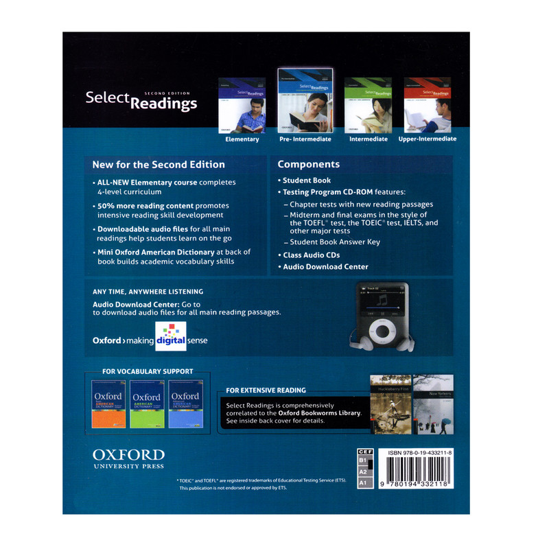 کتاب Select Readings اثر Linda Lee And Erik Gundersen انتشارات الوندپویان دو جلدی