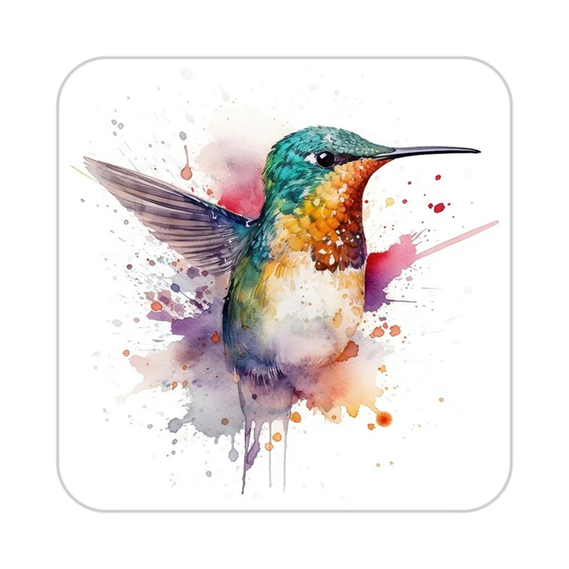 زیر لیوانی کاکتی طرح حیوانات رنگی مدل mp25540