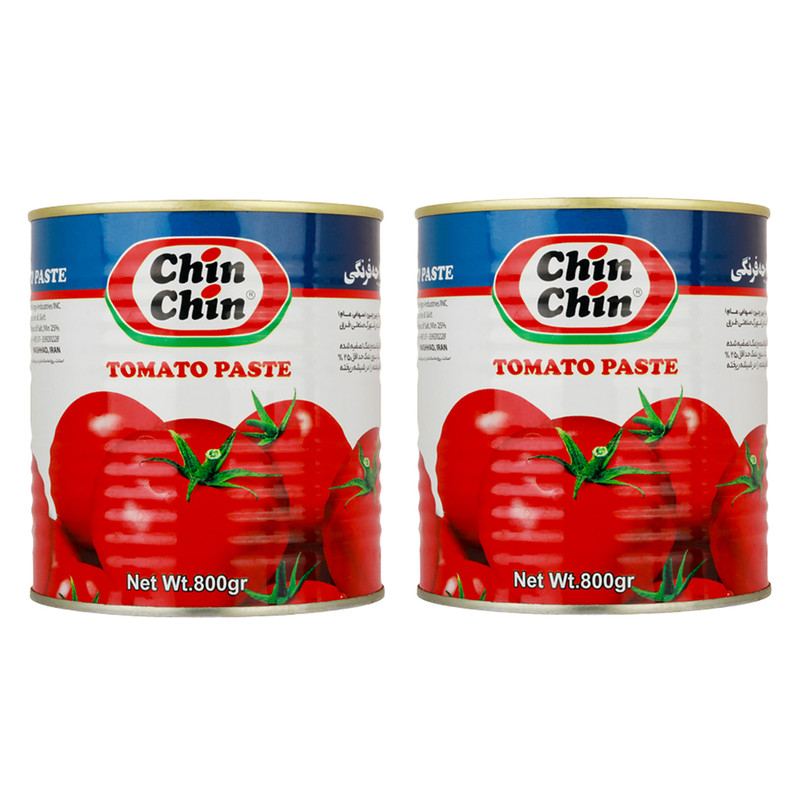 رب گوجه فرنگی چین چین - 800 گرم بسته 2 عددی