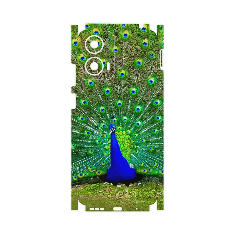برچسب پوششی ماهوت مدل Peacock-FullSkin مناسب برای گوشی موبایل موتورولا Moto G24