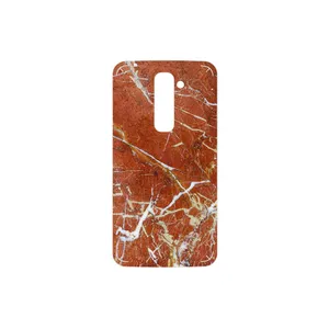 MAHOOT Red Marble Cover Sticker for LG G2