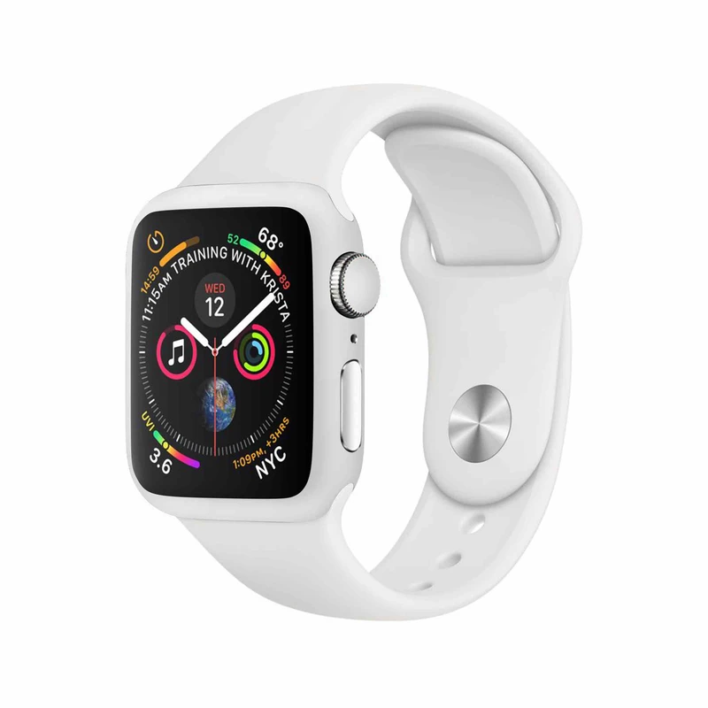 برچسب ماهوت طرح Matte-White مناسب برای اپل واچ Watch 4 44mm