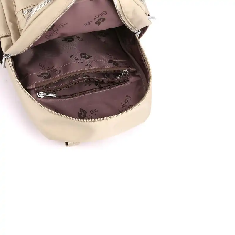 کوله پشتی زنانه مدل سه زیپ کد 5102