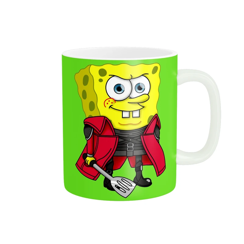 ماگ پاد آفرین طرح باب اسفنجی کد 1814