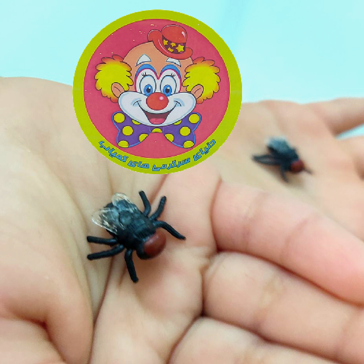 ابزار شوخی دنیای سرگرمی های کمیاب مدل مگس مصنوعی مجموعه 5 عددی