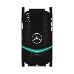 MAHOOT Mercedes-Benz-FullSkin Cover Sticker for Apple iPhone X