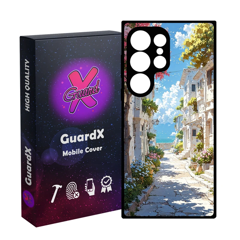 کاور گارد ایکس طرح کوچه ساحل مدل 10745 مناسب برای گوشی موبایل سامسونگ Galaxy S25 Ultra