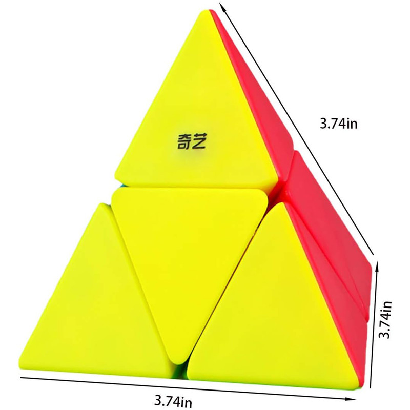 مکعب روبیک چی ای مدل هرم کای وای 2×QY Pyraminx 2