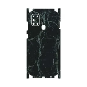 MAHOOT  Graphite-Green-Marble-FullSkin Cover Sticker for Samsung Galaxy A21s
