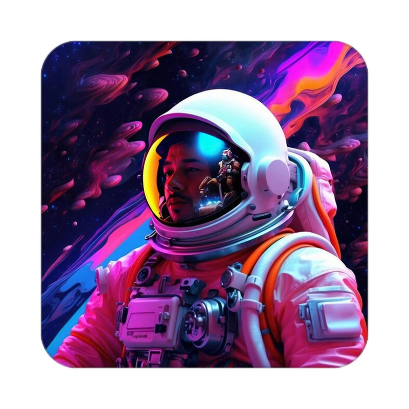 زیر لیوانی کاکتی طرح فضانورد مدل mp45993