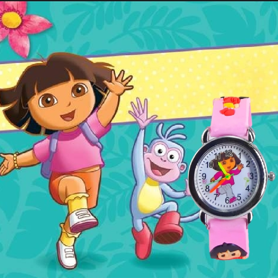 ساعت مچی عقربه ای دخترانه مدل DORA PNK X