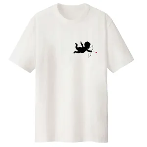 تی شرت لانگ زنانه مدل فرشته کوچولو کد LL49 S