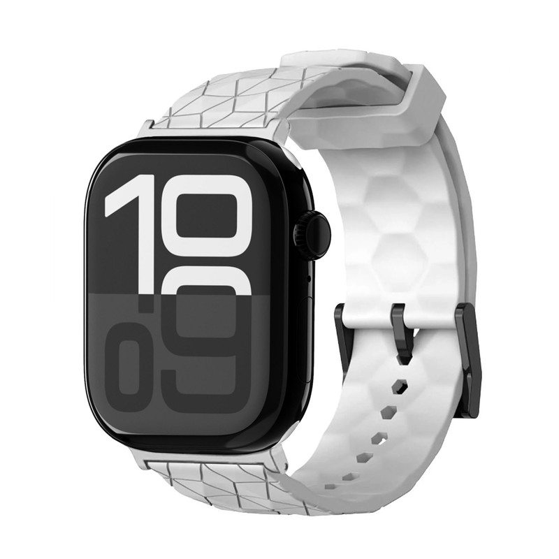 بند هاپلایت مدل Rhombus Silver HL مناسب برای اپل واچ سری Se/1/2/3/4/5/6/7/8/9 سایز 42/44/45 میلیمتری