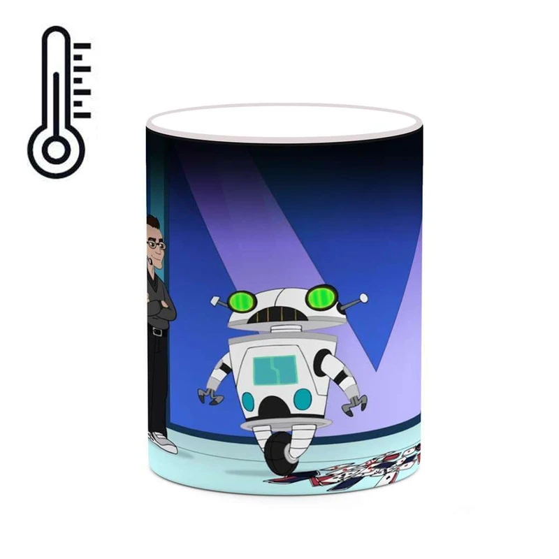 ماگ حرارتی کاکتی مدل کارتون Milo Murphy Law کد mgh22792