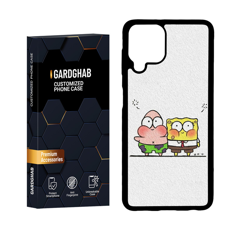  کاور گارد قاب مدل پشت گلس فانتزی مناسب برای گوشی موبایل سامسونگ Galaxy A22 4G