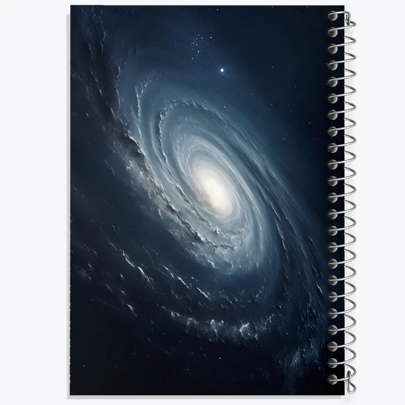 دفتر لیست خرید 50 برگ خندالو طرح کهکشان کد F1322