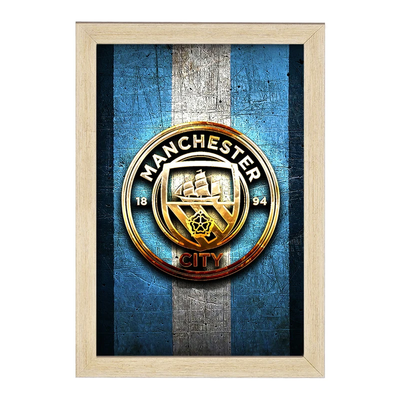 تابلو خندالو مدل باشگاه منچستر سیتی کد 26793