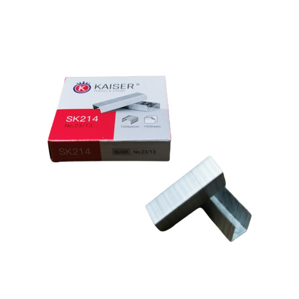 سوزن منگنه کایزر کد SK214 سایز 23/13 بسته 1000 عددی