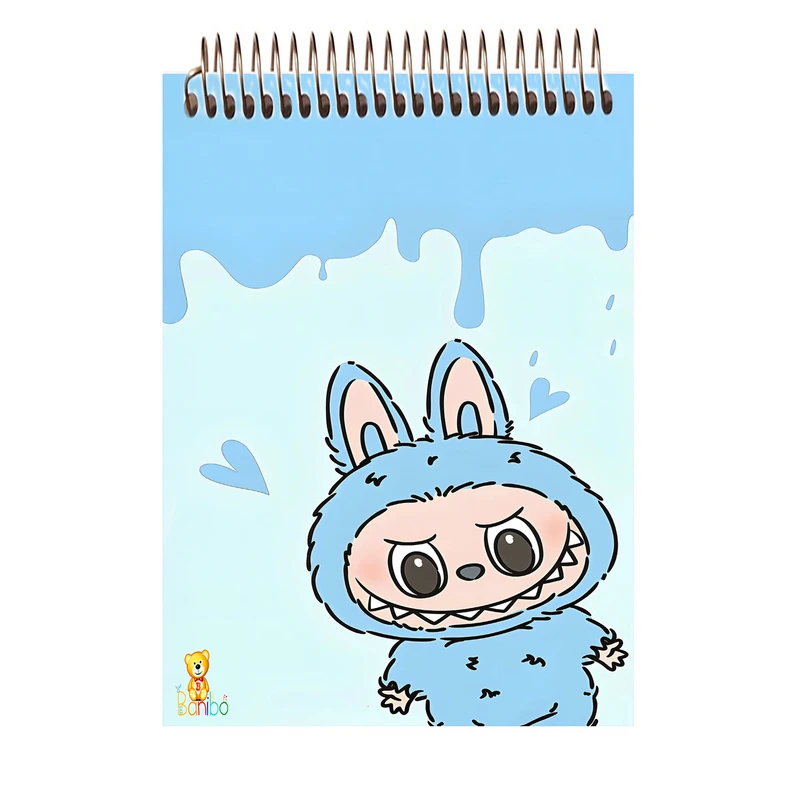 دفتر شطرنجی 100 برگ بانیبو مدل لبوبو کد 2705