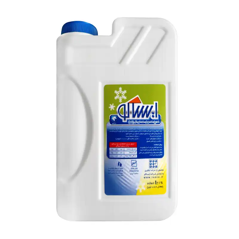 ضد یخ خودرو ایساکو کد 67 حجم 1 لیتر