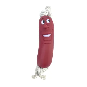 اسباب بازی سگ مدل Sausage Squeaky