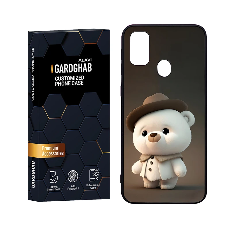 کاور گارد قاب علوی مدل Glass مناسب برای گوشی موبایل سامسونگ Galaxy M30S