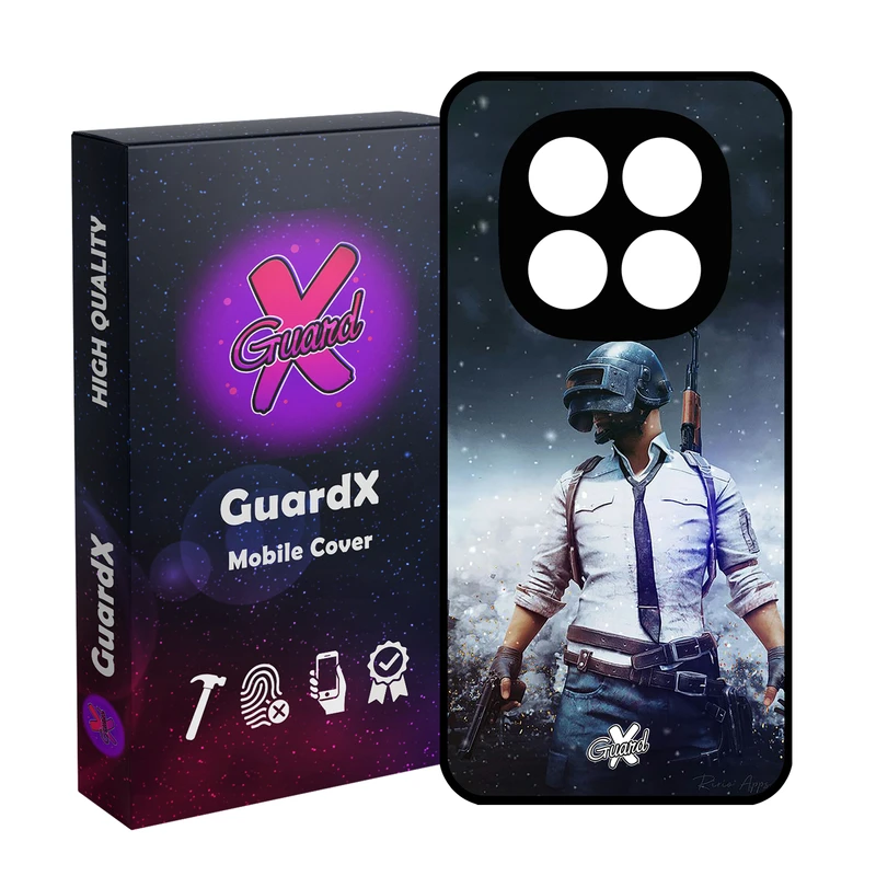 کاور گارد ایکس طرح Pubg مدل 10039 مناسب برای گوشی موبایل شیائومی Redmi Note 14 Pro 4G