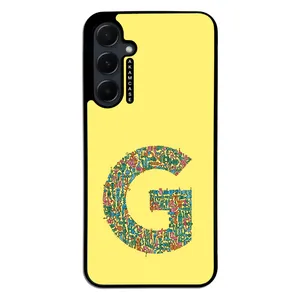 AKAM AMC-WSGA55-ALPHADOODLEBET-7 Cover For Samsung Galaxy A55